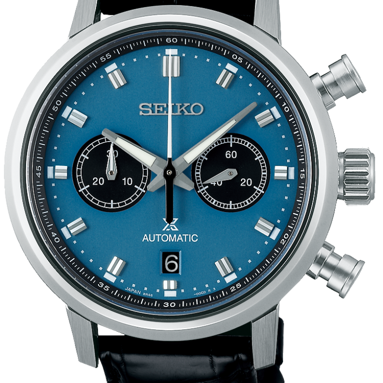 Seiko Watch Prospex Speedtimer Chronograph 1964 Recreation - Blue