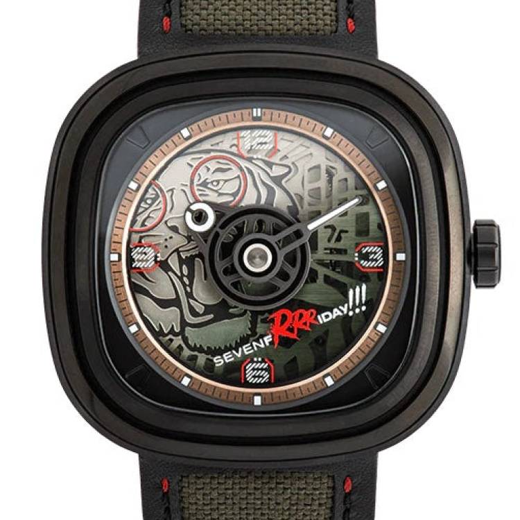 SevenFriday Watch T3/04 Tiger Green Edition - Green