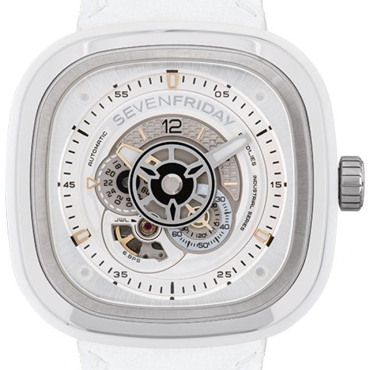 SevenFriday Watch P1C/01 Alba - White