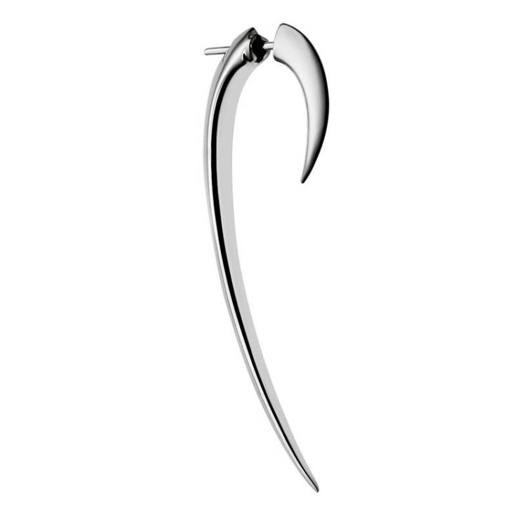 Shaun Leane Hook Single Sterling Silver Size 2 Earring - Silver