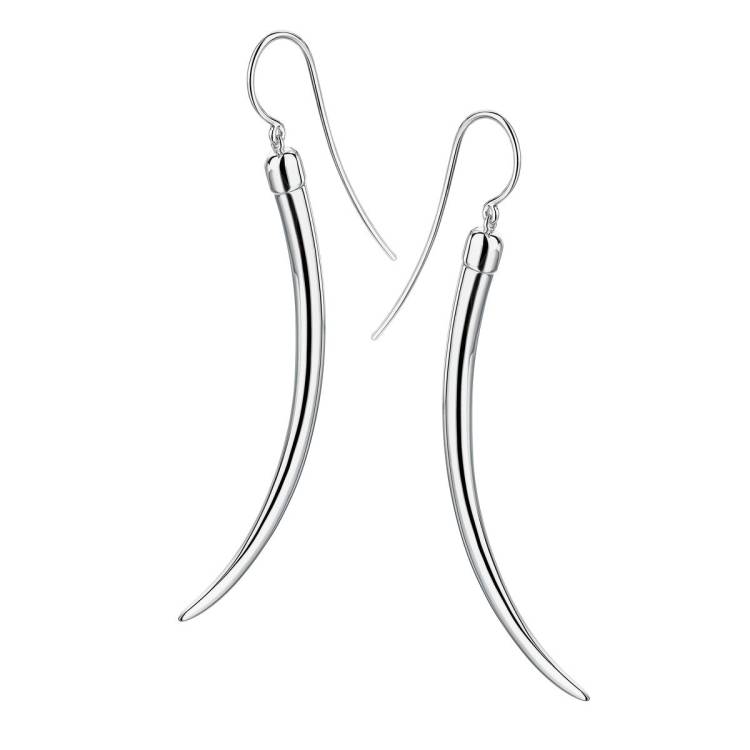 Shaun Leane No. 1 Sterling Silver Large Drop Earrings - Silver