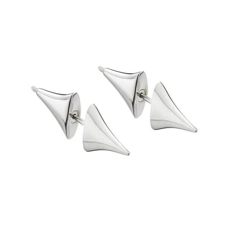 Shaun Leane Rose Thorn Sterling Silver Medium Bar Earrings - Silver
