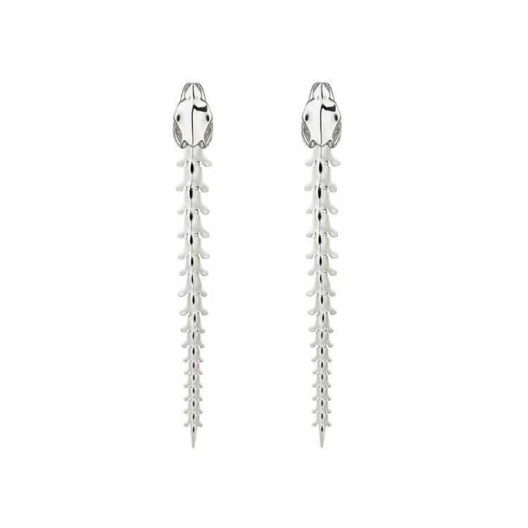 Shaun Leane Serpent Trace Sterling Silver Drop Earrings