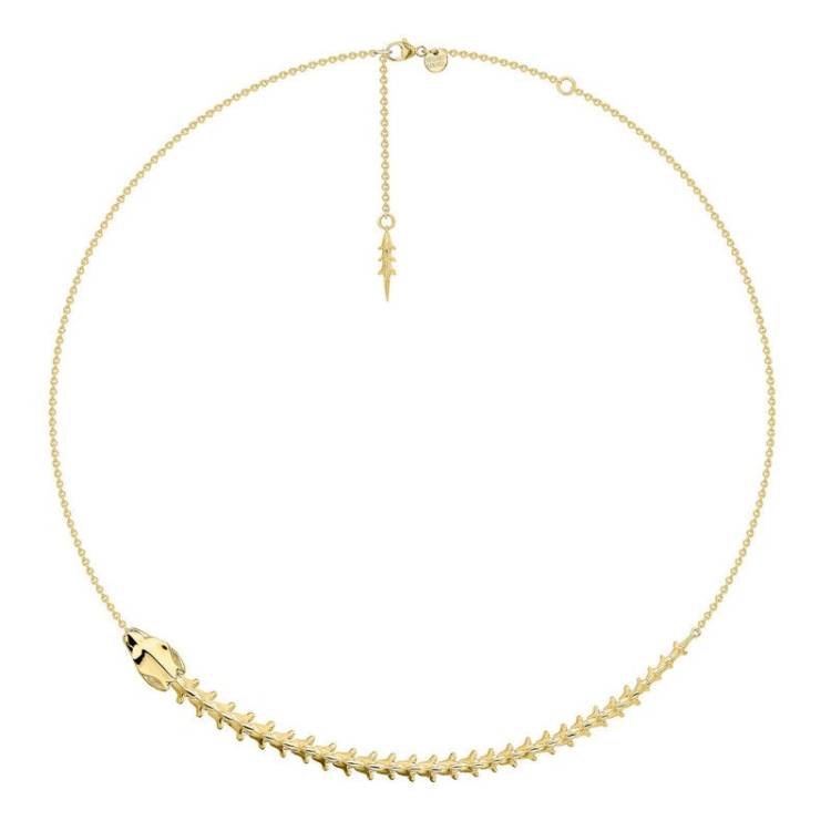 Shaun Leane Serpent Trace 18ct Yellow Gold Plated Sterling Silver Necklace