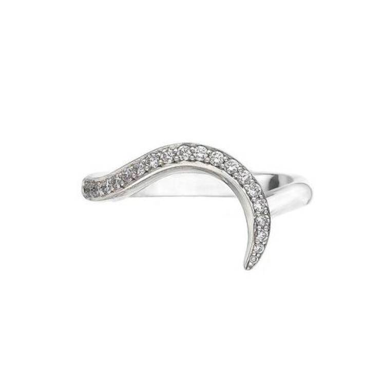 Shaun Leane Entwined Platinum 0.35ct Diamond Eternity Ring - K
