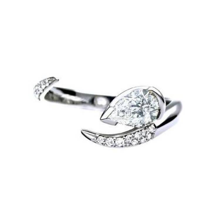 Shaun Leane Entwined Platinum 0.60ct Diamond Ariana Eternity Ring - M