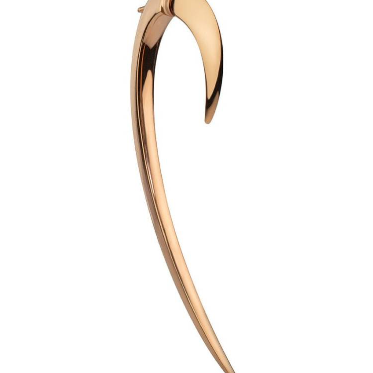 Shaun Leane Hook Single 18ct Rose Gold Plated Sterling Silver Size 2 Earring D - Rose Gold