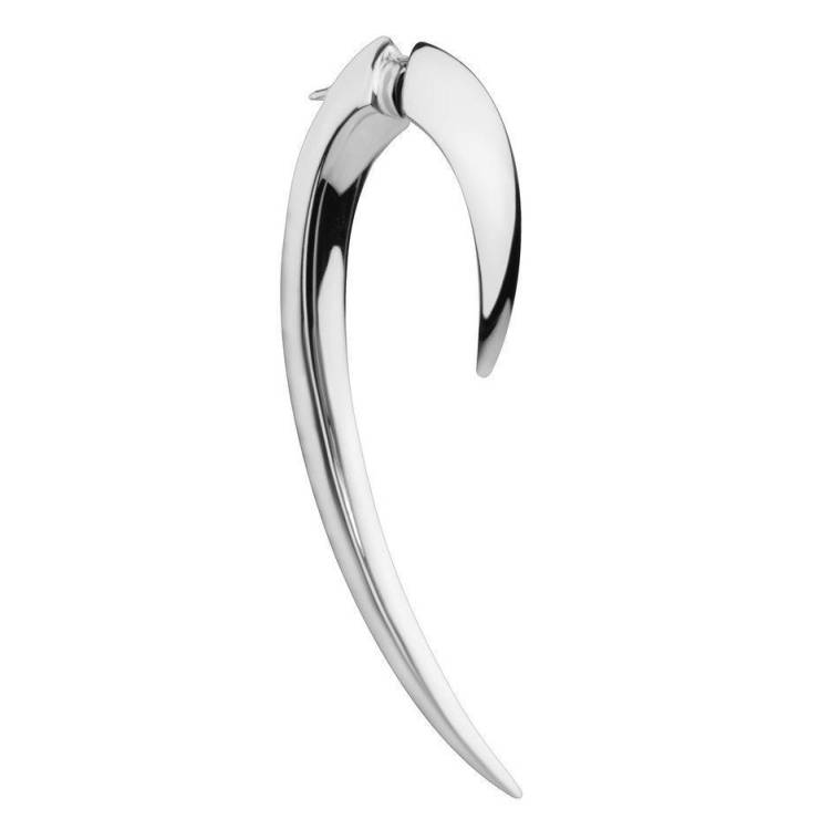 Shaun Leane Hook Single Sterling Silver Size 1 Earring - Silver