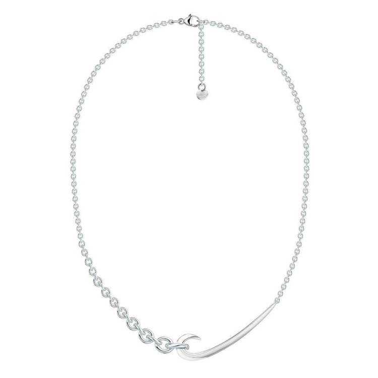 Shaun Leane Hook Sterling Silver Chain Choker Necklace - Silver