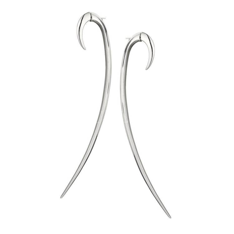 Shaun Leane Hook Sterling Silver Size 4 Earrings - Silver