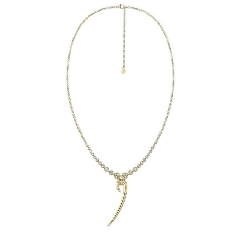 Shaun Leane Hook 18ct Yellow Gold Plated Sterling Silver Drop Necklace - Yellow Gold