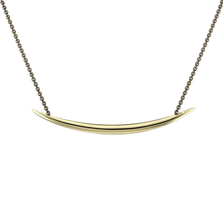 Shaun Leane Quill 18ct Yellow Gold Plated Sterling Silver Necklace - Yellow Gold