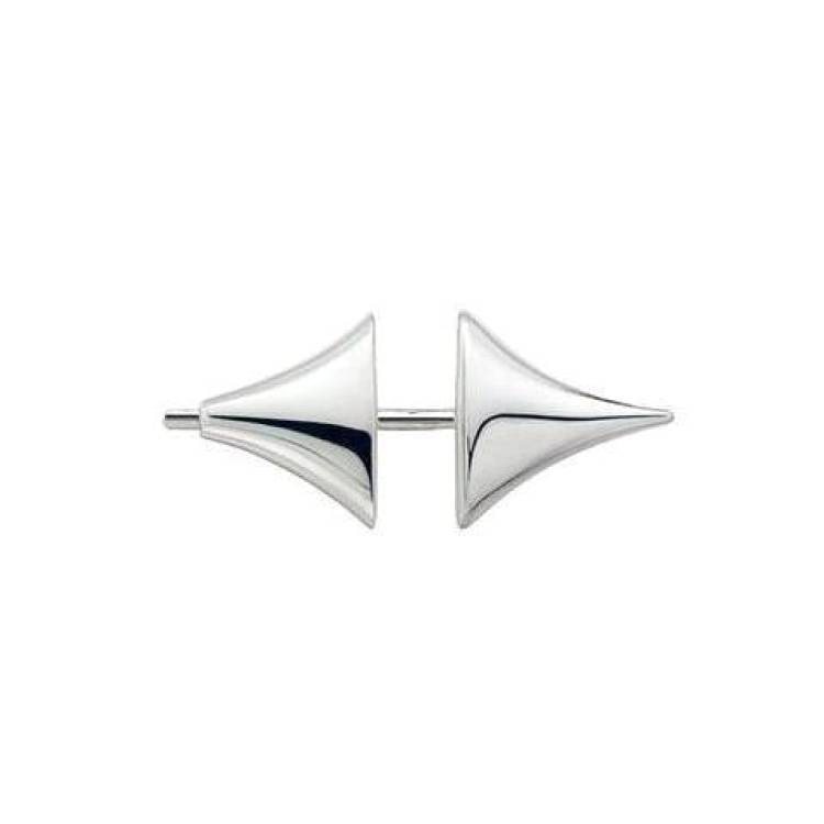Shaun Leane Rose Thorn Single Sterling Silver Medium Bar Earring - Silver