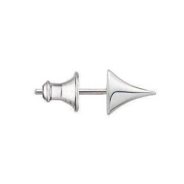 Shaun Leane Rose Thorn Single Sterling Silver Small Stud Earring - Silver