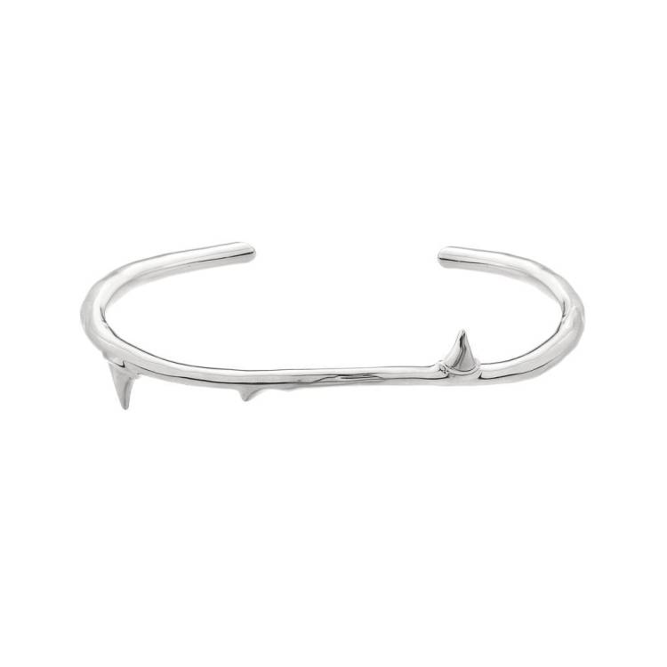 Shaun Leane Rose Thorn Sterling Silver Bangle - Silver