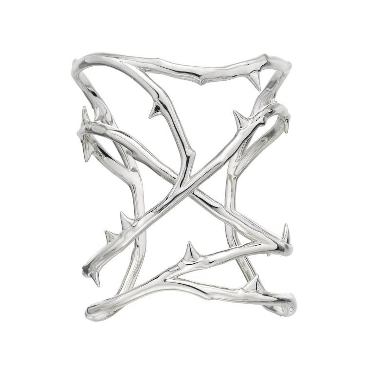 Shaun Leane Rose Thorn Sterling Silver Cuff - Silver