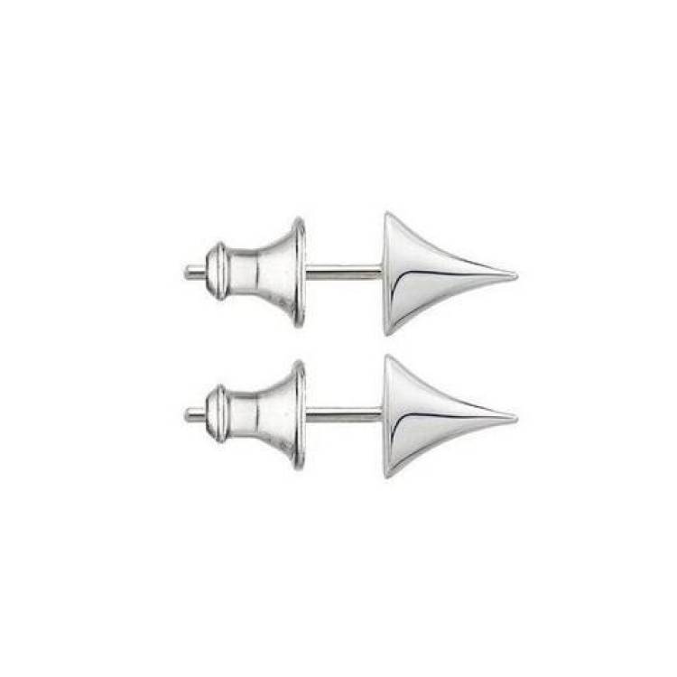 Shaun Leane Rose Thorn Sterling Silver Small Stud Earrings - Silver