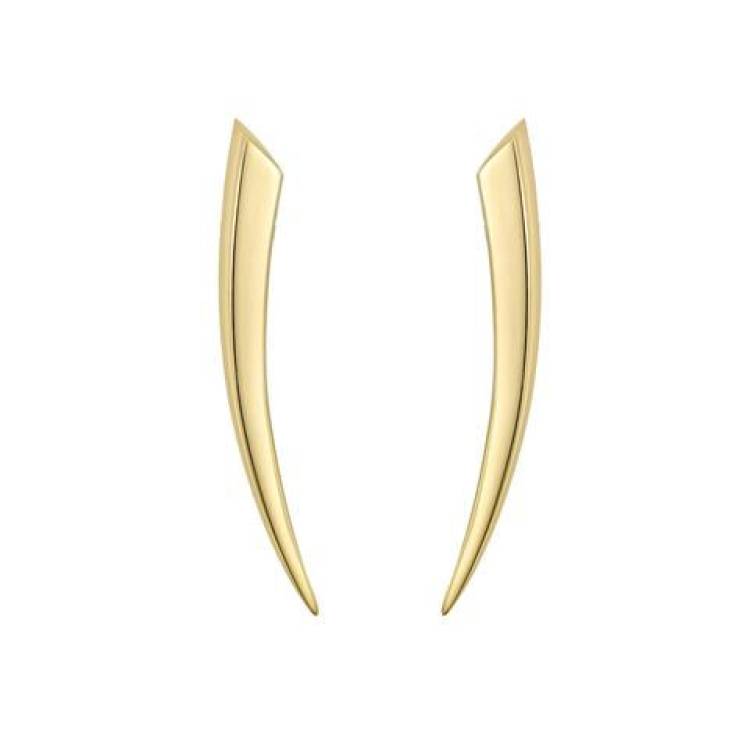 Shaun Leane Sabre 18ct Yellow Gold Small Earrings - Yellow Gold
