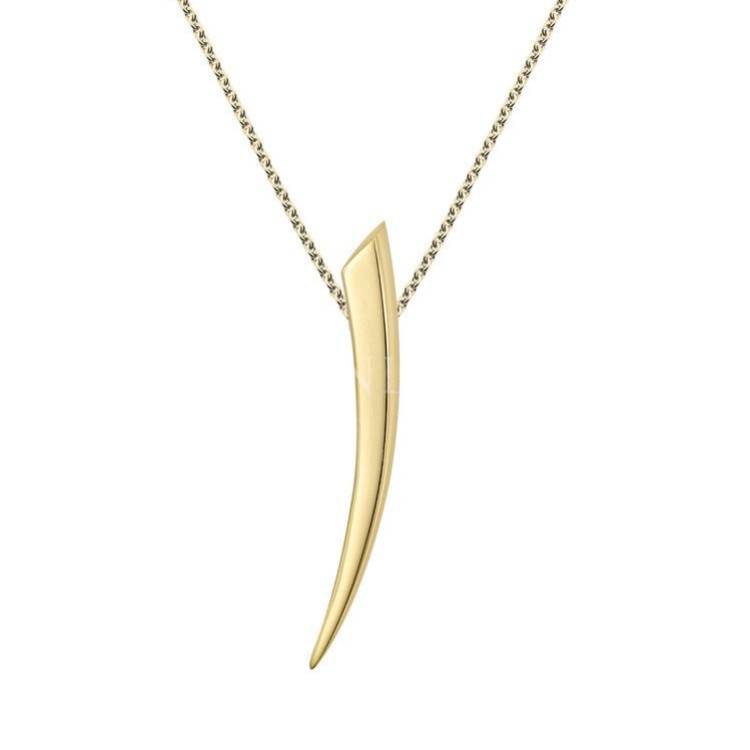 Shaun Leane Sabre 18ct Yellow Gold Small Necklace - Yellow Gold