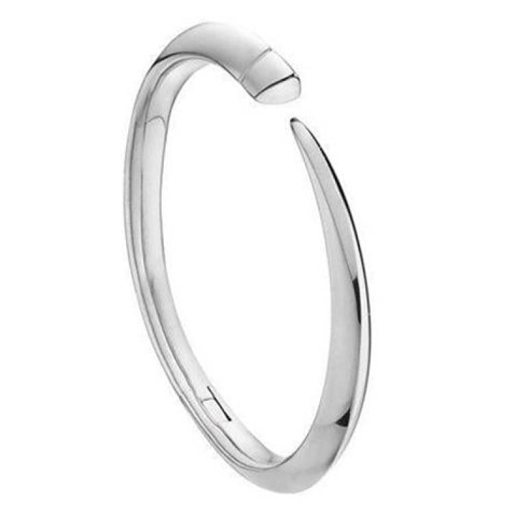Shaun Leane Sabre Sterling Silver Tusk Bangle - M