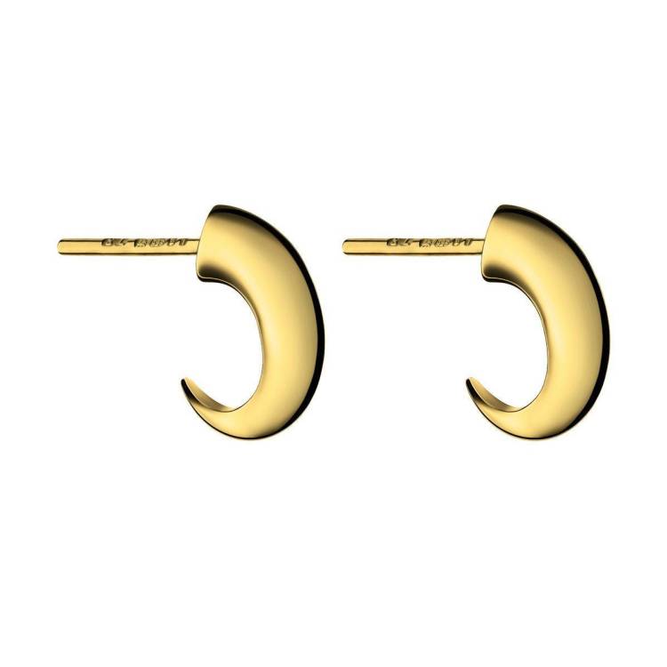 Shaun Leane Sabre 18ct Yellow Gold Plated Sterling Silver Small Cat Claw Hoop Earrings - Yellow Gold