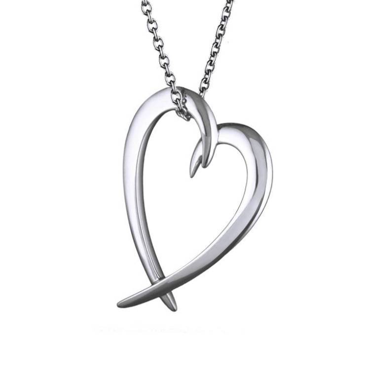 Shaun Leane Signature Sterling Silver Heart Necklace - Silver