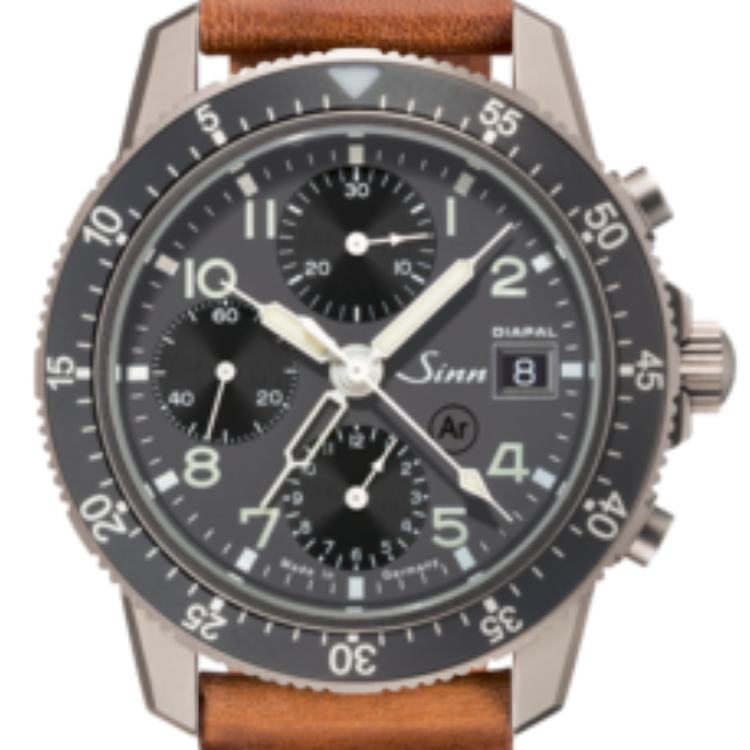 Sinn Watch 103 Ti Diapal Vintage Cowhide Brown - Grey