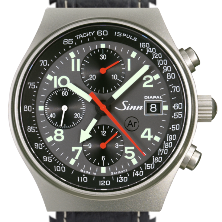 Sinn Watch 144 St Diapal Leather - Grey