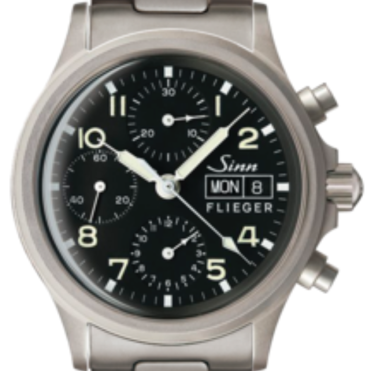 Sinn Watch 356 Pilot Bracelet - Black