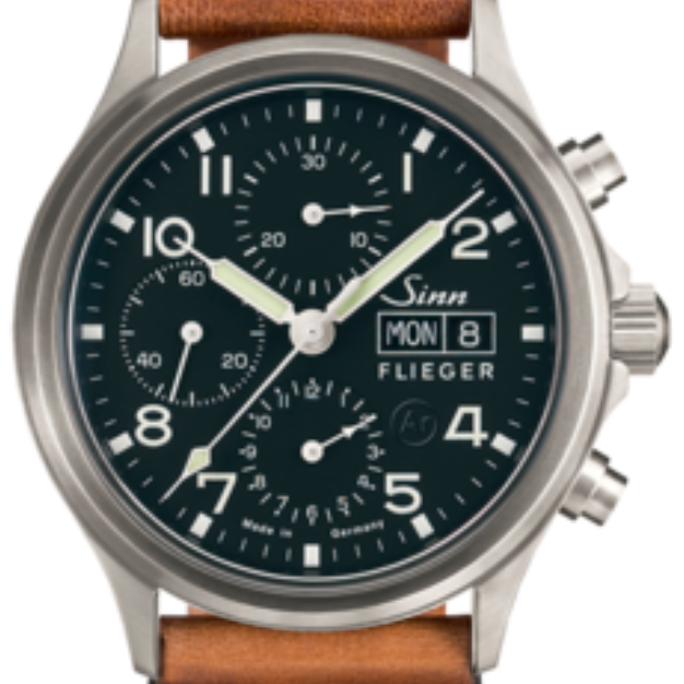 Sinn Watch 358 Sa Pilot Vintage Cowhide Brown - Black