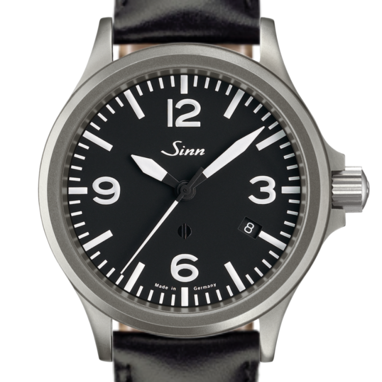 Sinn Watch 856 Leather - Black