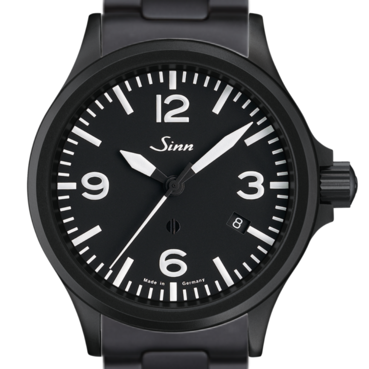 Sinn Watch 856 S Bracelet - Black