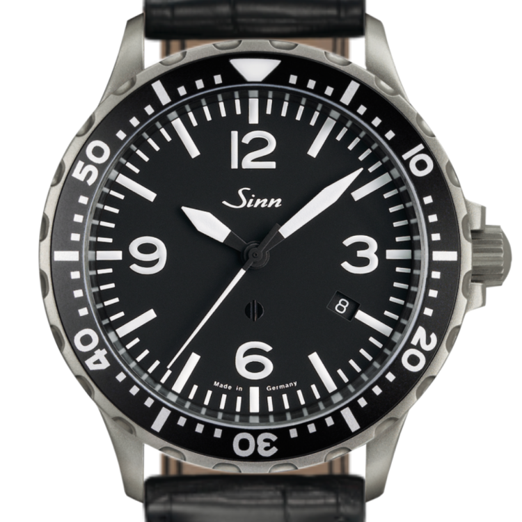 Sinn Watch 857 Alligator - Black
