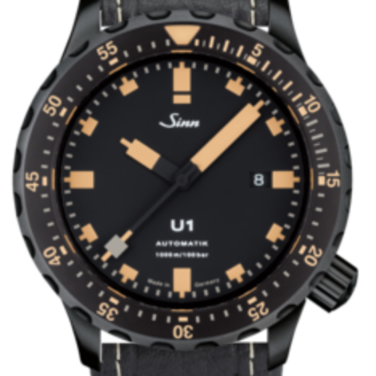 Sinn Watch U1 S E Leather - Black
