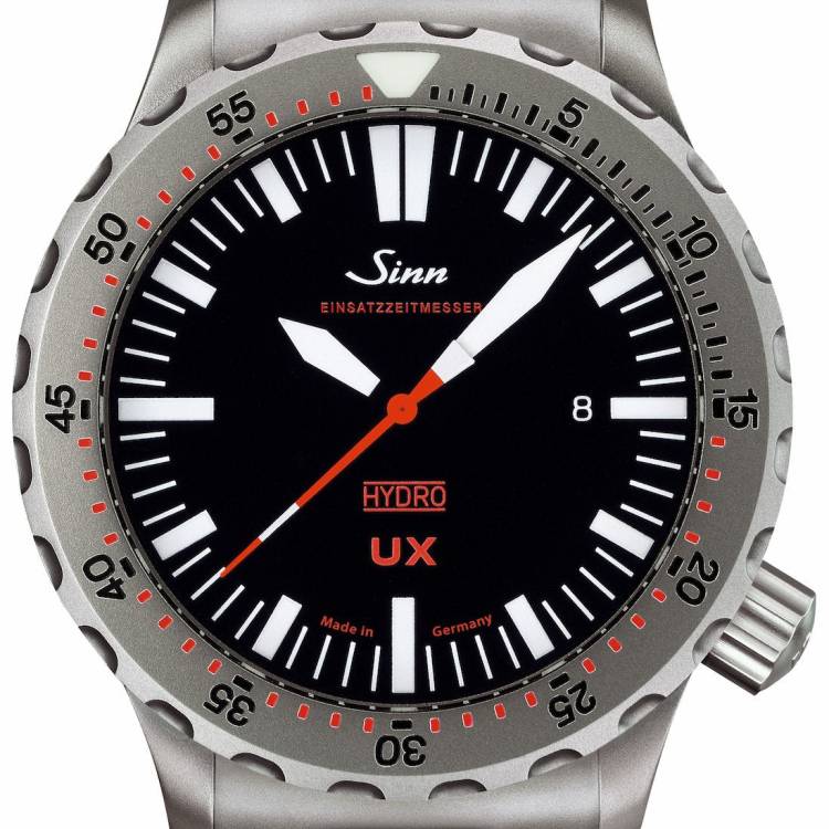 Sinn Watch UX EZM 2B Bracelet - Black