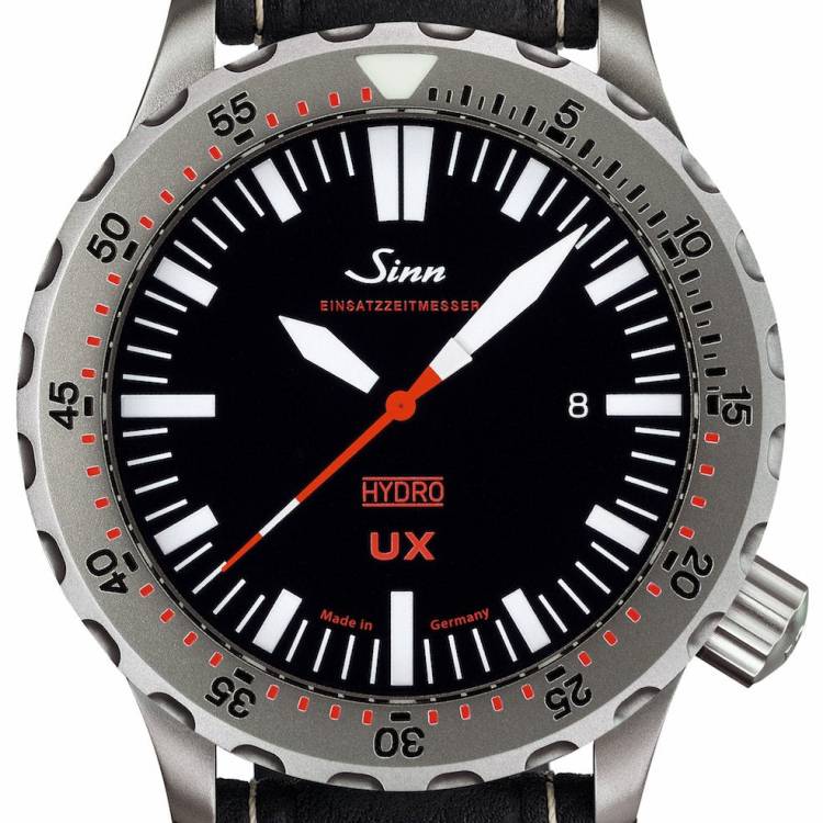 Sinn Watch UX EZM 2B Leather - Black