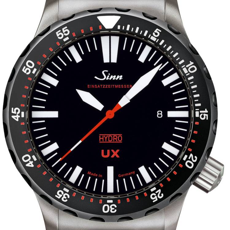 Sinn Watch UX SDR - EZM 2B Bracelet - Black
