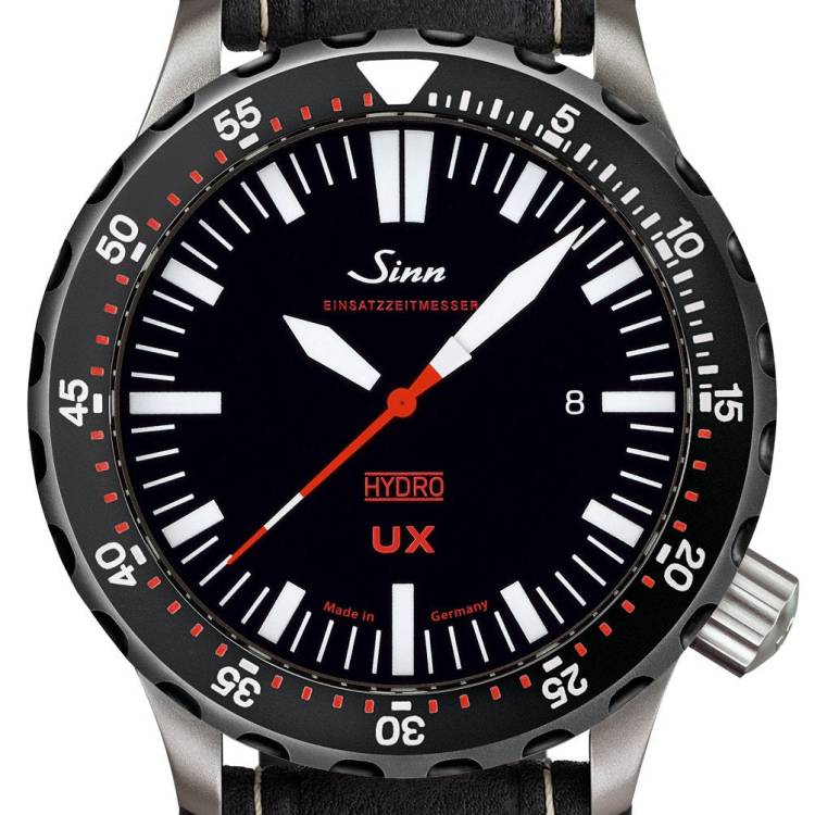 Sinn Watch UX SDR - EZM 2B Leather - Black