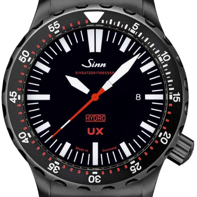 Sinn Watch UX S EZM 2B PVD Bracelet - Black