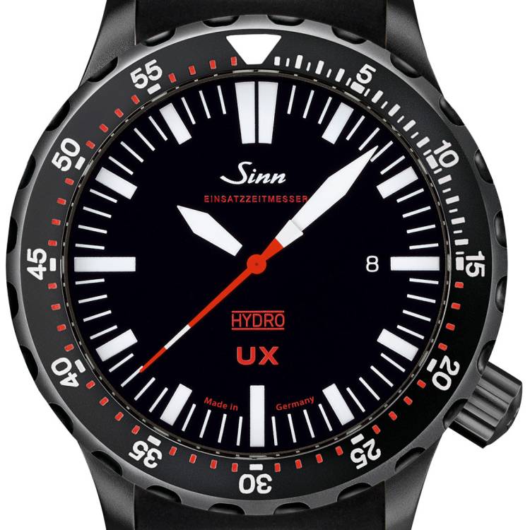 Sinn Watch UX S EZM 2B Rubber - Black