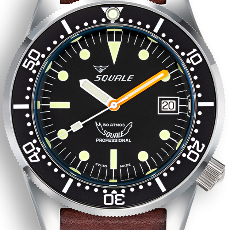Squale Watch 1521 Classic Leather