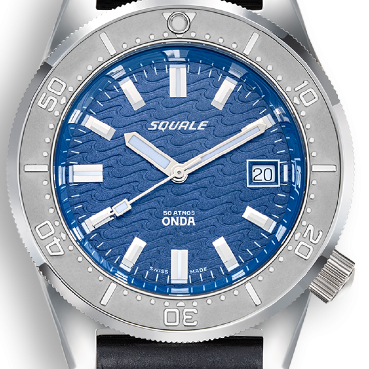 Squale Watch 1521 Onda Rubber