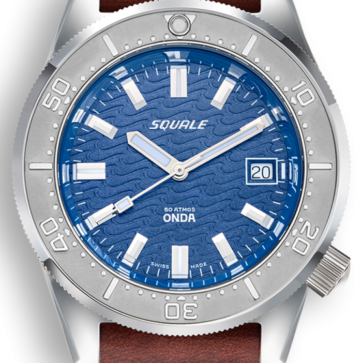 Squale Watch 1521 Onda Leather