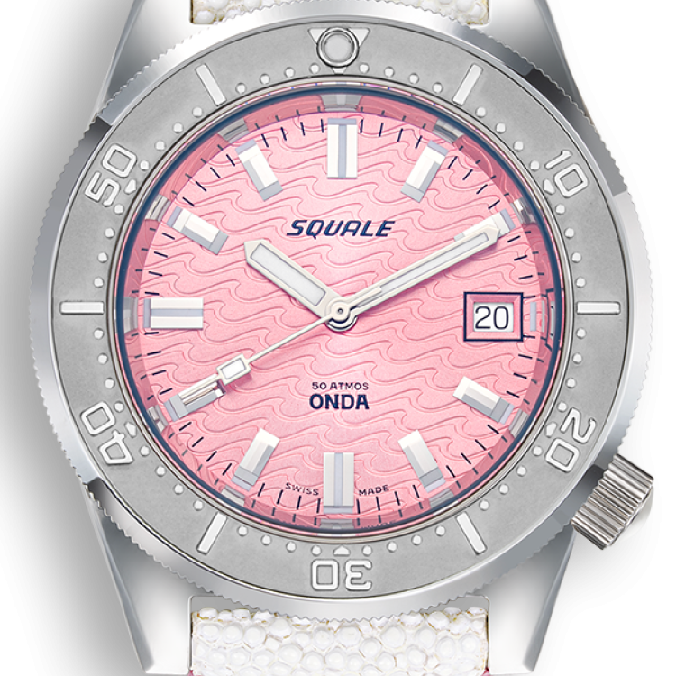 Squale Watch 1521 Onda Pink Ladies
