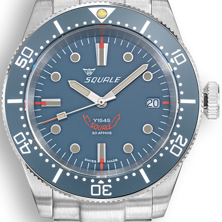 Squale Watch 1545 Grey Bracelet