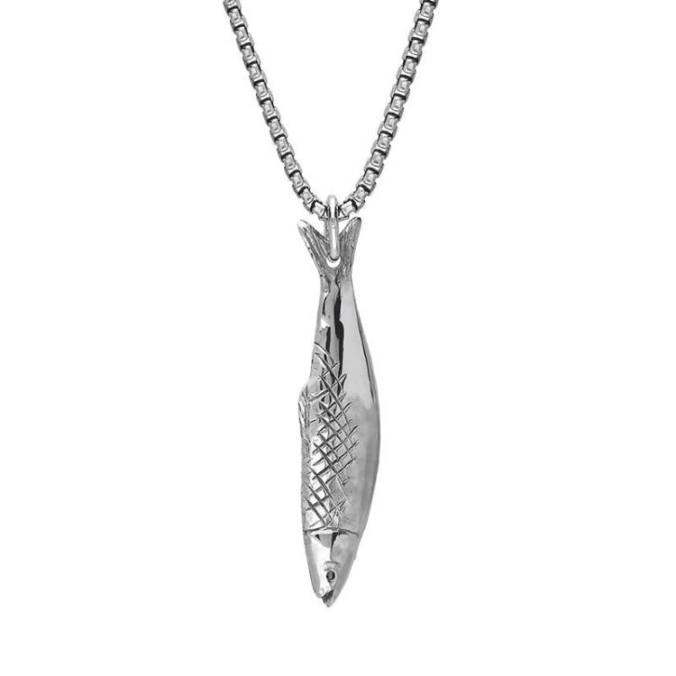 Sterling Silver Emma Stothard Silver Darling Small Single Pendant