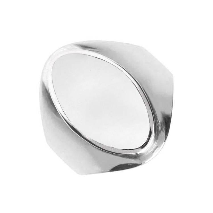 Sterling Silver Bauxite Oval Ring