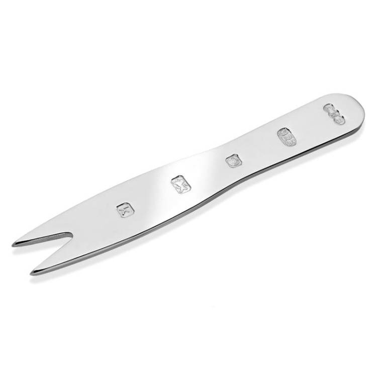 Sterling Silver Chip Fork