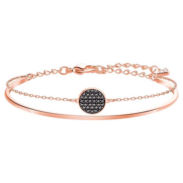 Swarovski Ginger Rose Gold Rhodium Plated Bracelet - Silver
