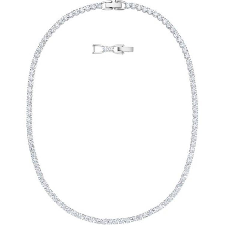 Swarovski Tennis Deluxe White Crystal Necklace